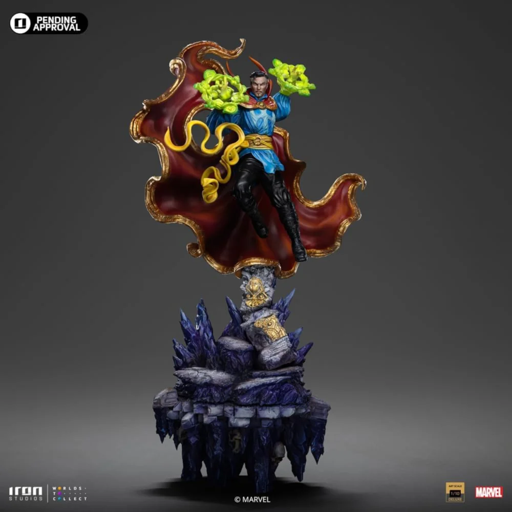 Iron Studios Marvel Dr. Strange Deluxe Infinity Gauntlet BDS Art Scale 1/10 Diorama Afbeelding 1