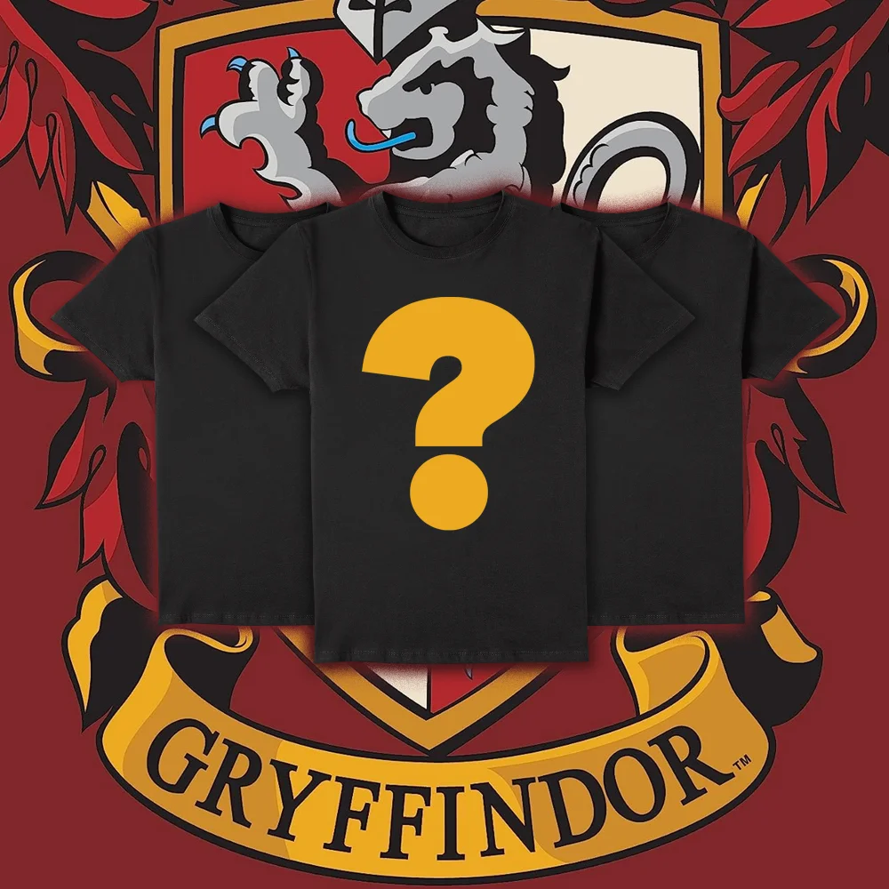 Harry Potter Gryffindor Unisex T-Shirt Mystery 3-Pack - S Afbeelding 1