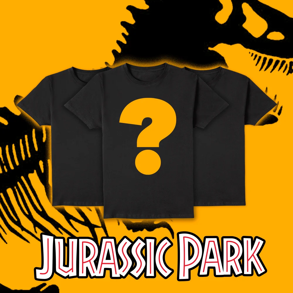 Jurassic Park Unisex T-Shirt Mystery 3-Pack - S Afbeelding 1