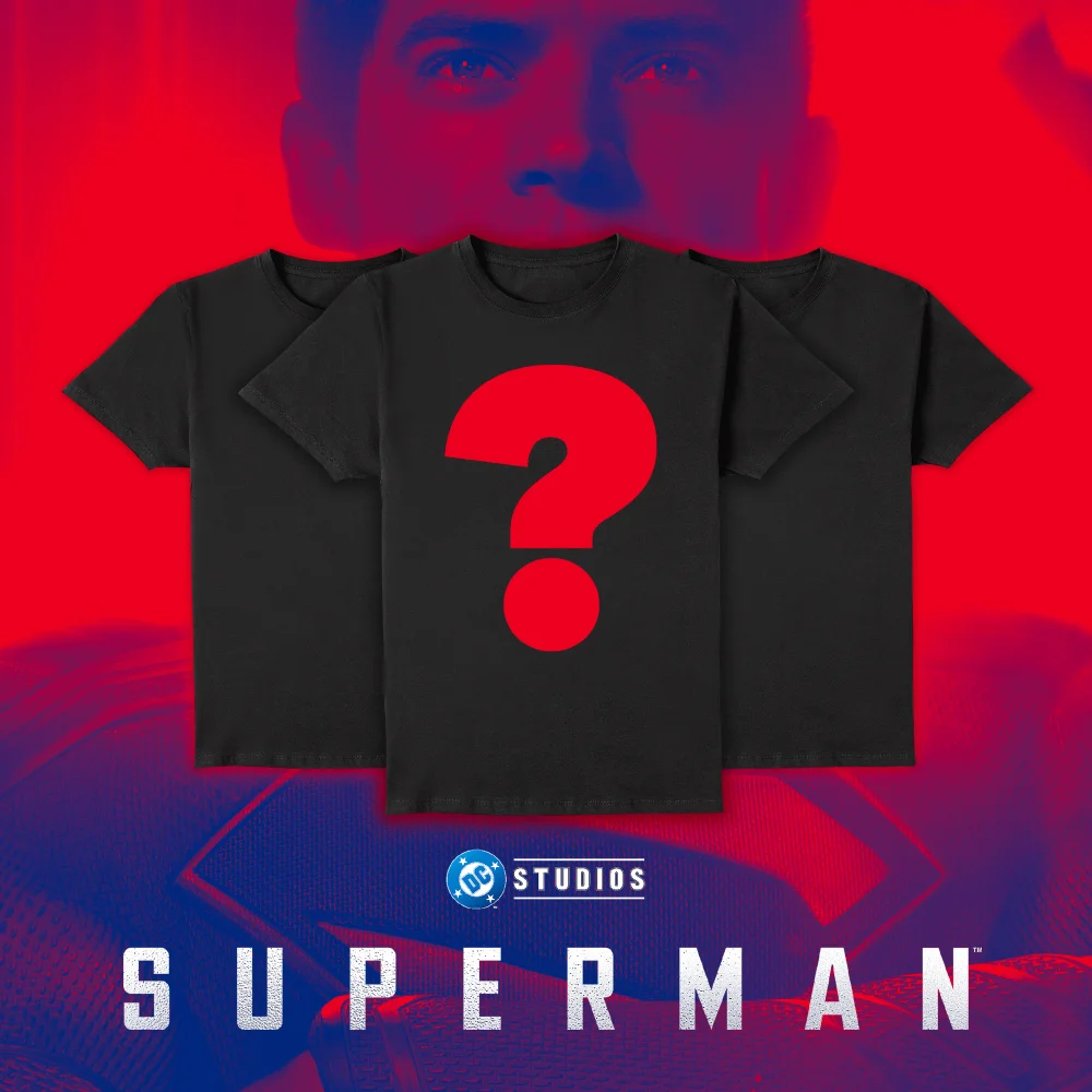 DC Comics Superman Unisex T-Shirt Mystery 3-Pack - S Afbeelding 1