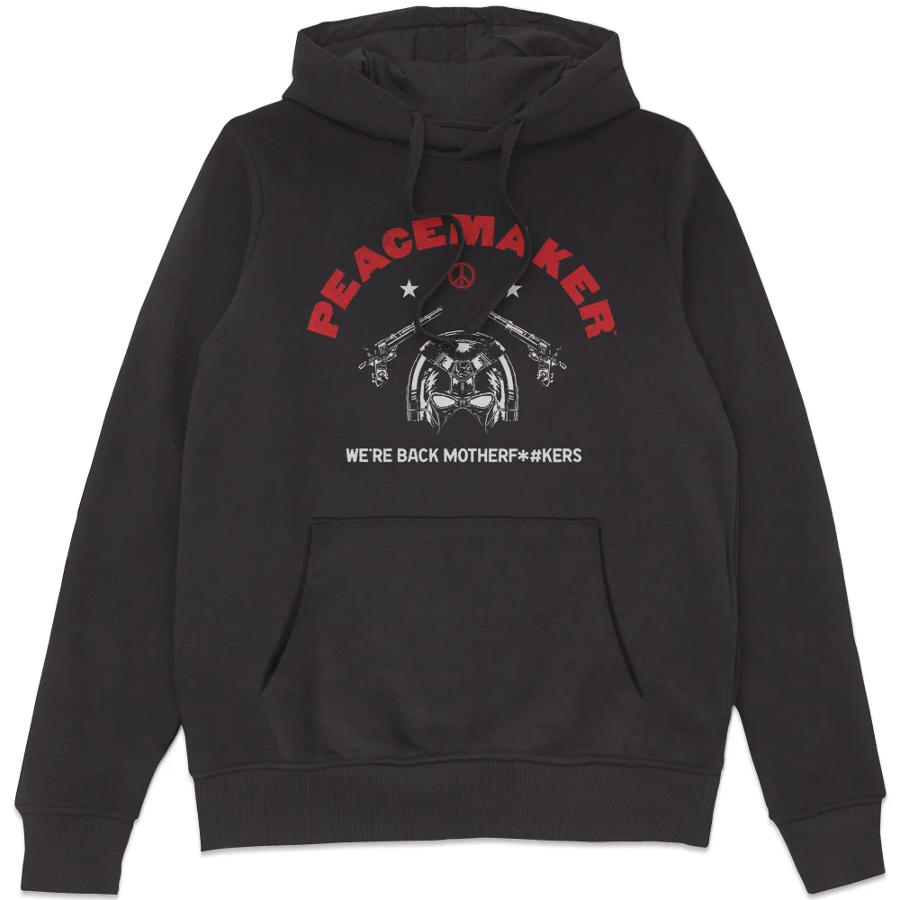 DC Comics Peacemaker We're Back Motherf#%kers Hoodie - Black - XL Afbeelding 1