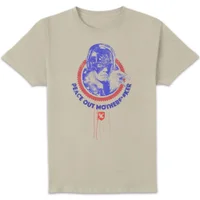 DC Comics Peacemaker Peace Out Motherf#%ker Unisex T-Shirt - Cream
