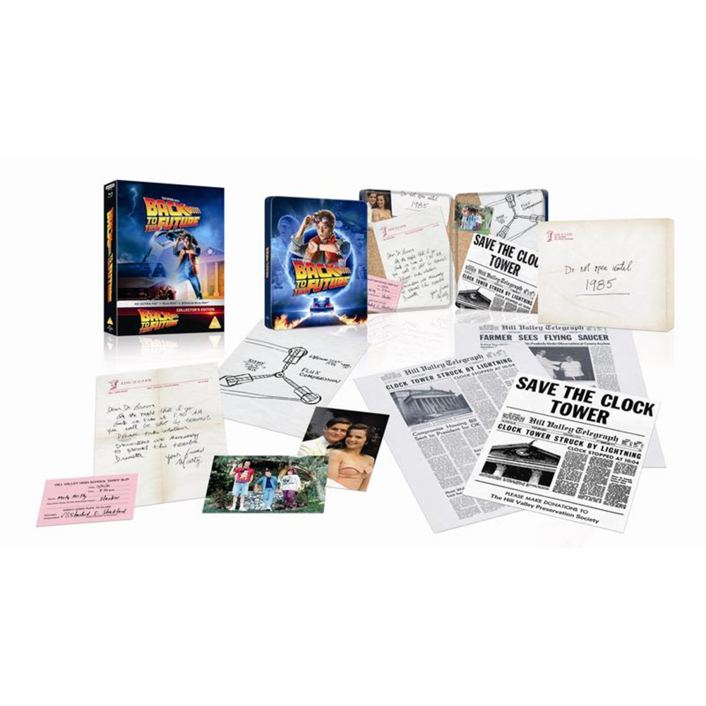 Back to the Future 4K Ultra HD & Blu-Ray Steelbook Afbeelding 1
