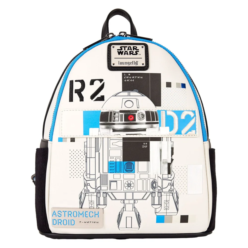 Loungefly Star Wars: The Power of the Force R2-D2 Mini Backpack Afbeelding 1