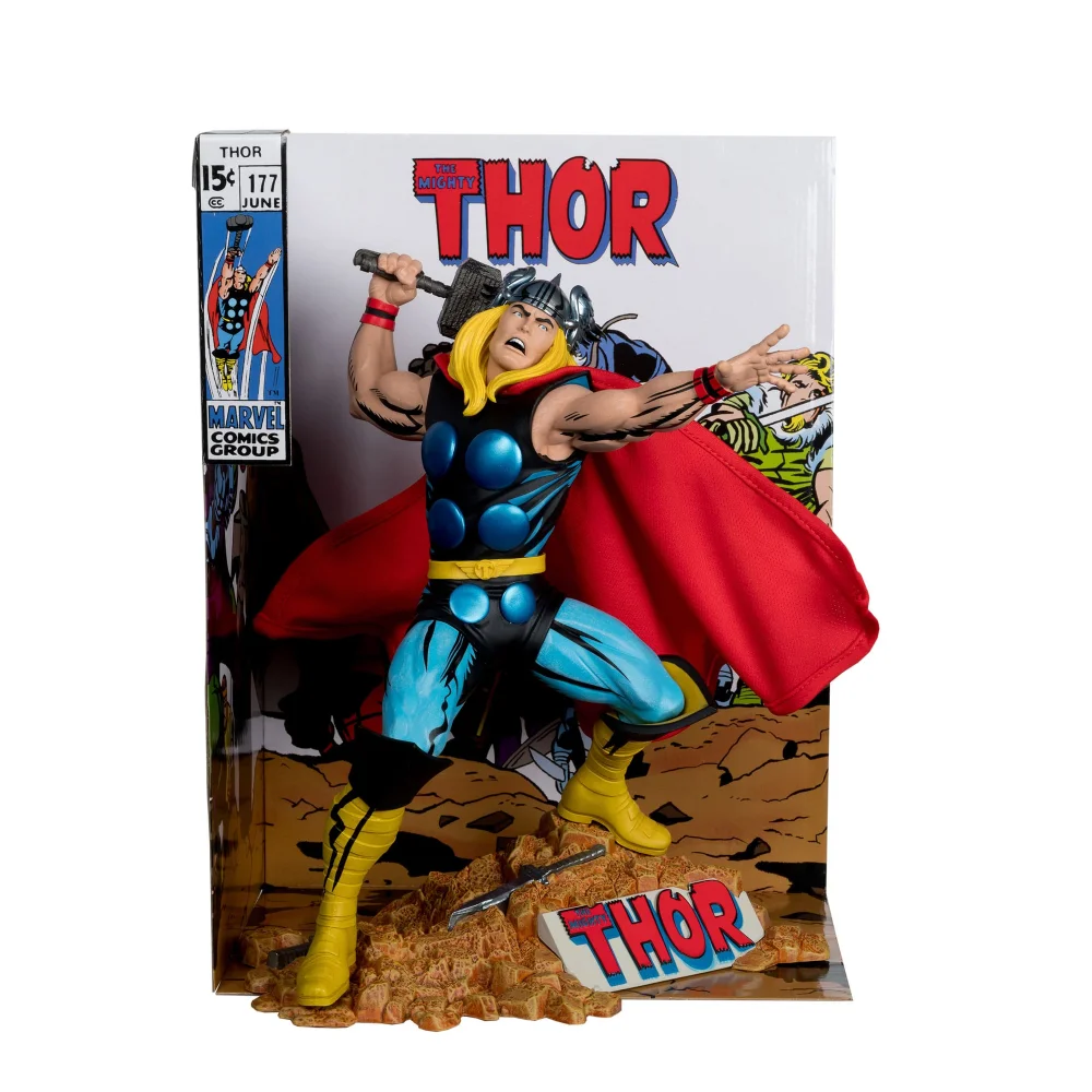 McFarlane Toys Marvel Collection 1/6 Scale Thor PVC Statue (The Mighty Thor #177) (26cm) Afbeelding 1