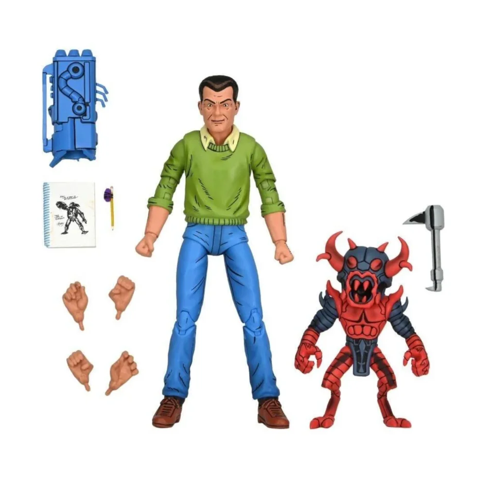 NECA Teenage Mutant Ninja Turtles (Mirage Comics) Action Figure Kirby (18cm) Afbeelding 1