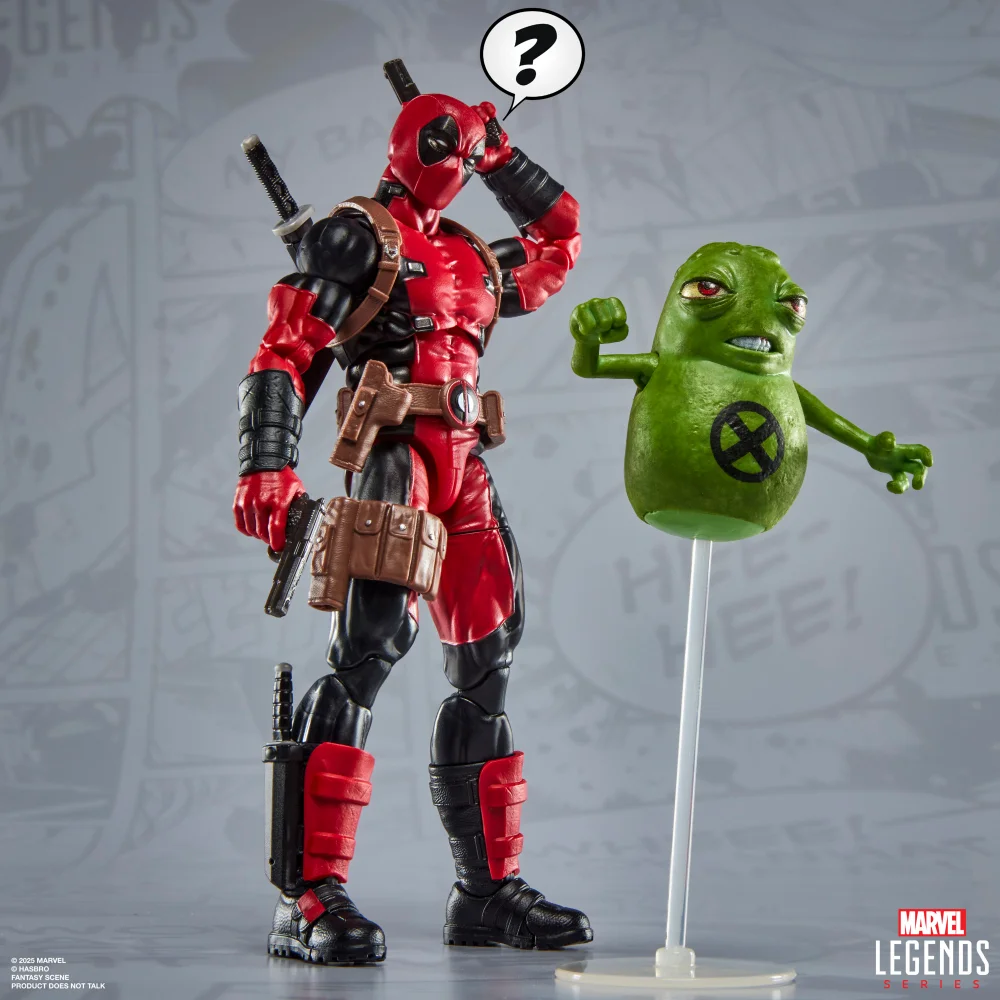 Marvel Legends Maximum Series Deadpool, 6" Deadpool Comics Collectible Action Figure with Doop Afbeelding 1