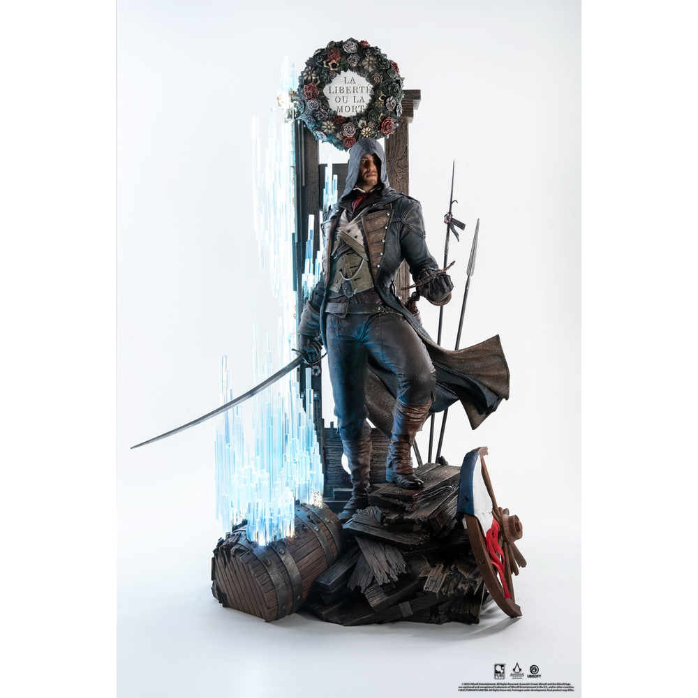 PureArts Assassin's Creed Animus Arno 1/4 Scale Statue Afbeelding 1