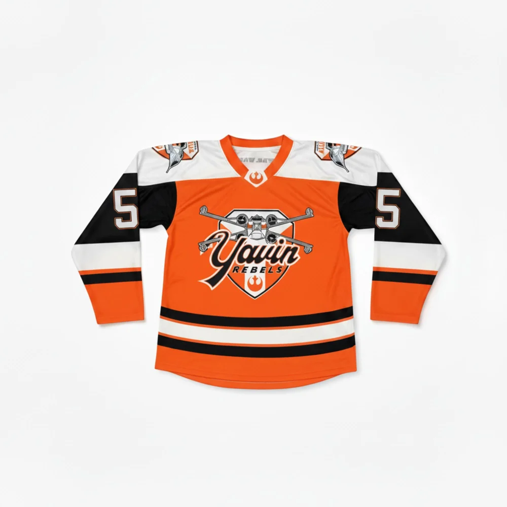 Star Wars Yavin Rebels Unisex Sports Jersey - L Afbeelding 1