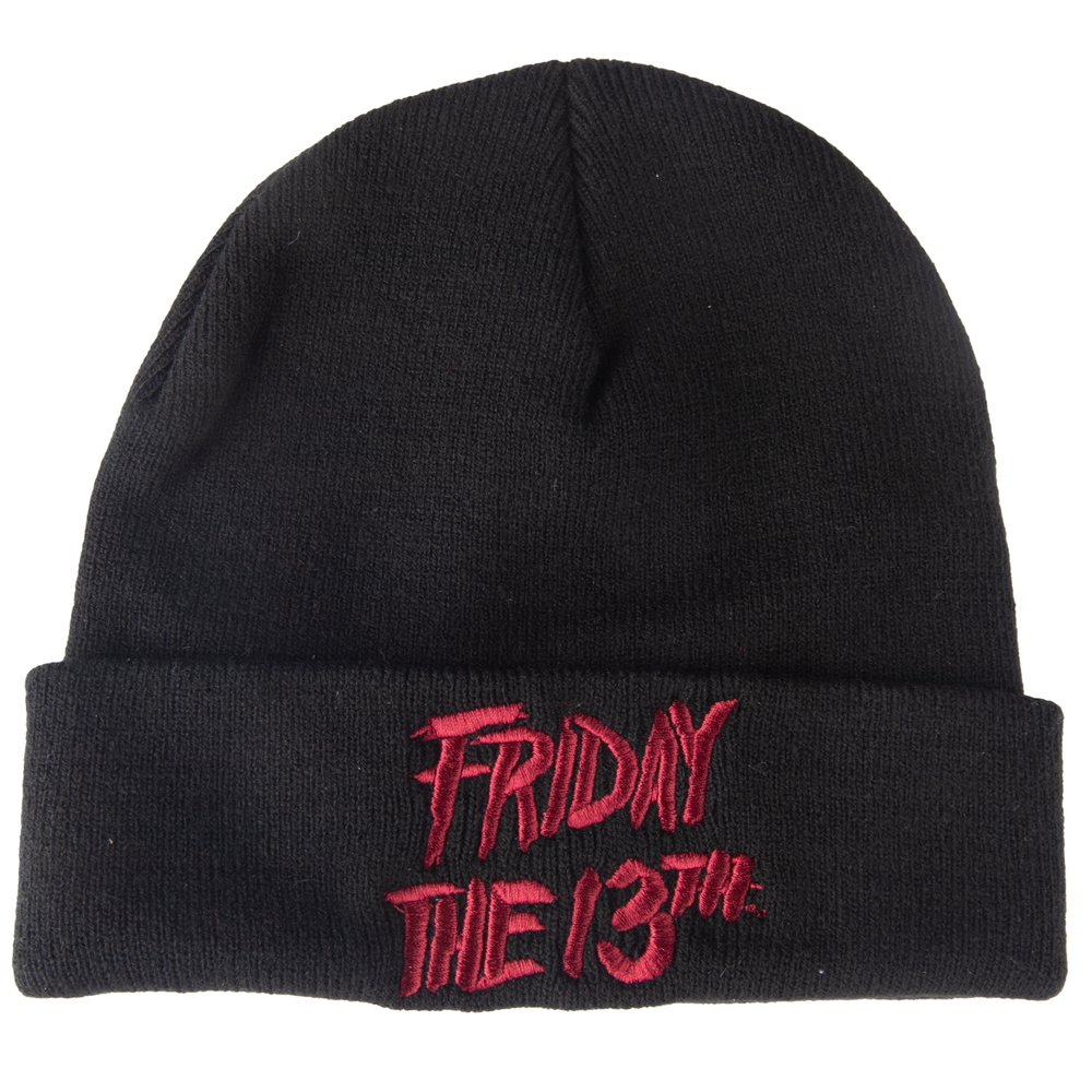 Friday the 13th Classic Logo Beanie - Black Afbeelding 1