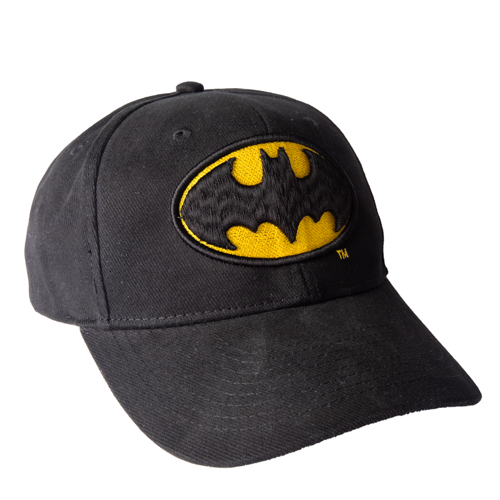 DC Comics Batman Logo Baseball Cap - Black Afbeelding 1