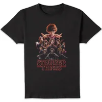Stranger Things Season Two Poster Unisex T-Shirt - Black