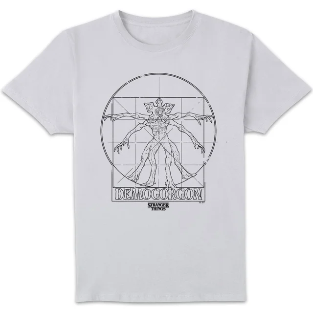 Stranger Things Anatomy Unisex T-Shirt - White