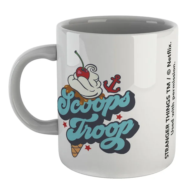 Stranger Things Scoops Troop Mug