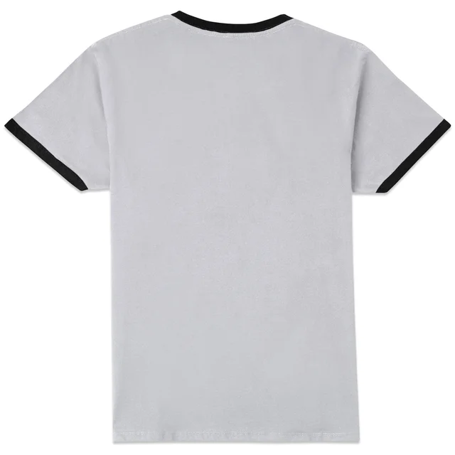 Stranger Things Retro Unisex Ringer T-Shirt - White/Black