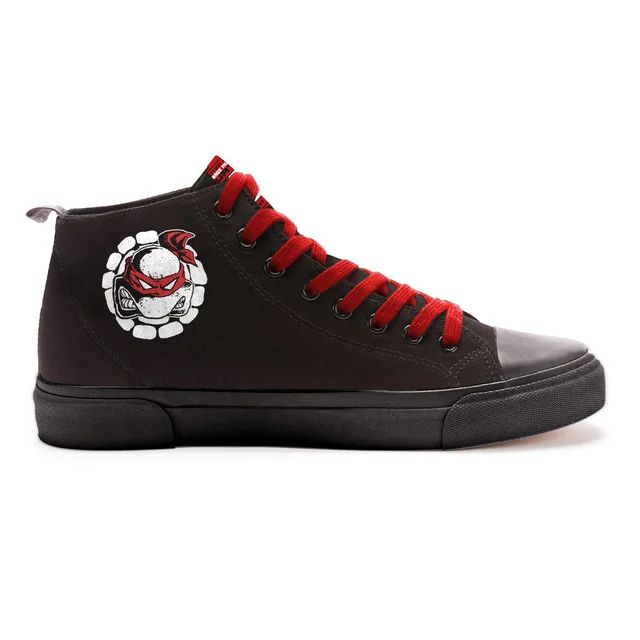 Akedo x TMNT Our Master Taught Us Well High Top - Black / Black