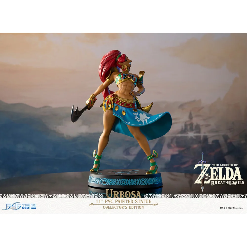 First 4 Figures Legend of Zelda Statue Breath of Wild Urbosa Collector Edition Statue Afbeelding 1