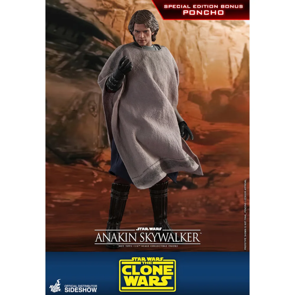 Hot Toys Star Wars The Clone Wars Anakin Skywalker 1/6th Scale Figure Special Editon (31cm) Afbeelding 1