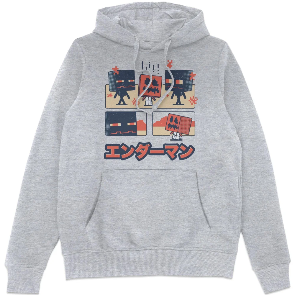 Minecraft Comic Hoodie - Grey - S Afbeelding 1