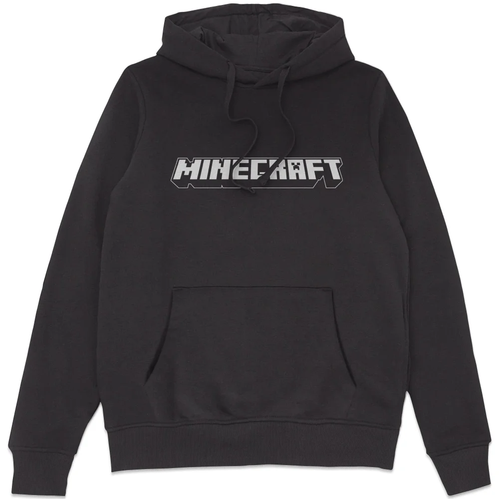 Minecraft Logo Hoodie - Black - S Afbeelding 1