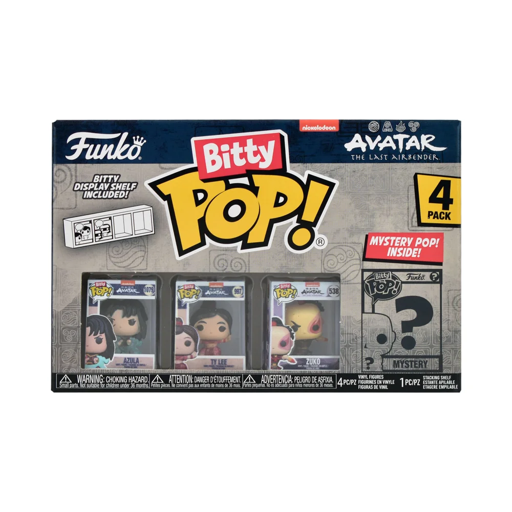 Funko POP Vinyl Bitty Avatar Azula 4 Pack Afbeelding 1
