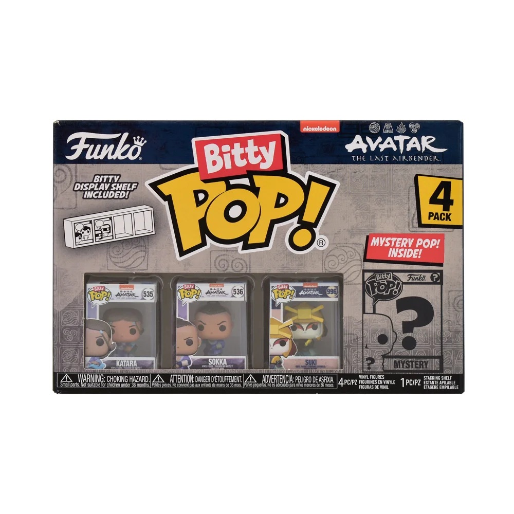 Funko POP Vinyl Bitty Avatar Katara 4 Pack Afbeelding 1