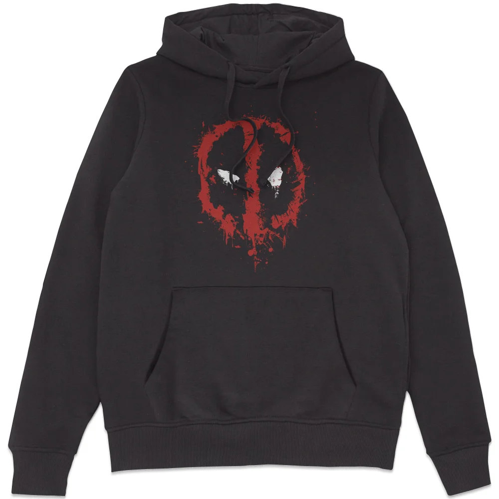 Marvel Deadpool Splat Hoodie - Black - S Afbeelding 1