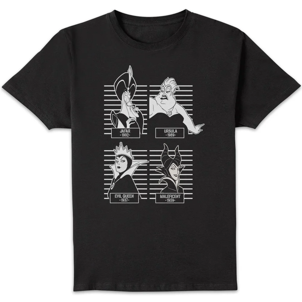 Disney Villains Unisex T-Shirt - Black - S Afbeelding 1