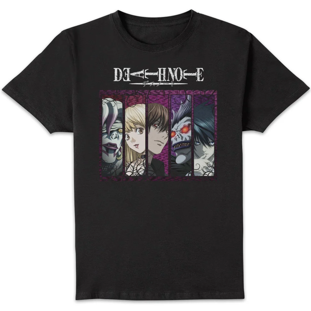 Death Note Poison Banner Unisex T-Shirt - Black - S Afbeelding 1