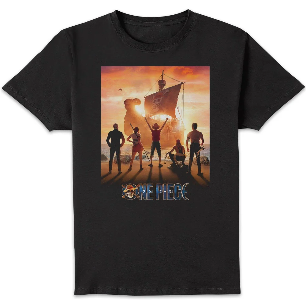 One Piece Key Art Unisex T-Shirt - Black - S Afbeelding 1