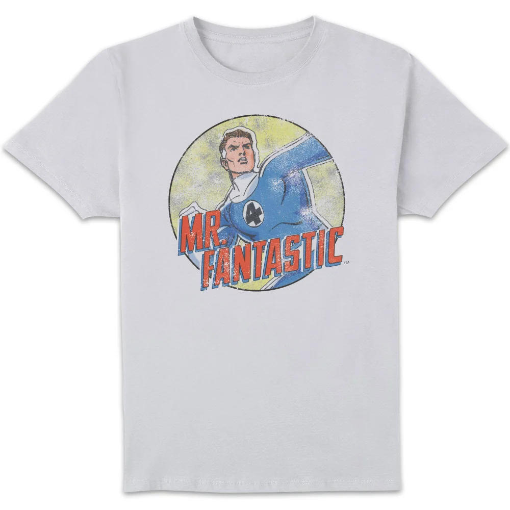 Marvel Mr Fantastic Unisex T-Shirt - White - S Afbeelding 1