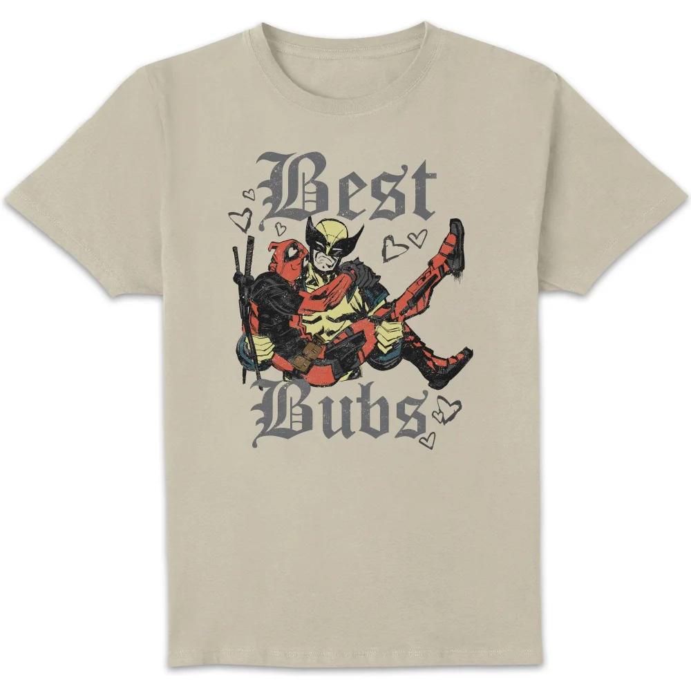 Marvel Deadpool Best Bubs Unisex T-Shirt - Cream - S Afbeelding 1