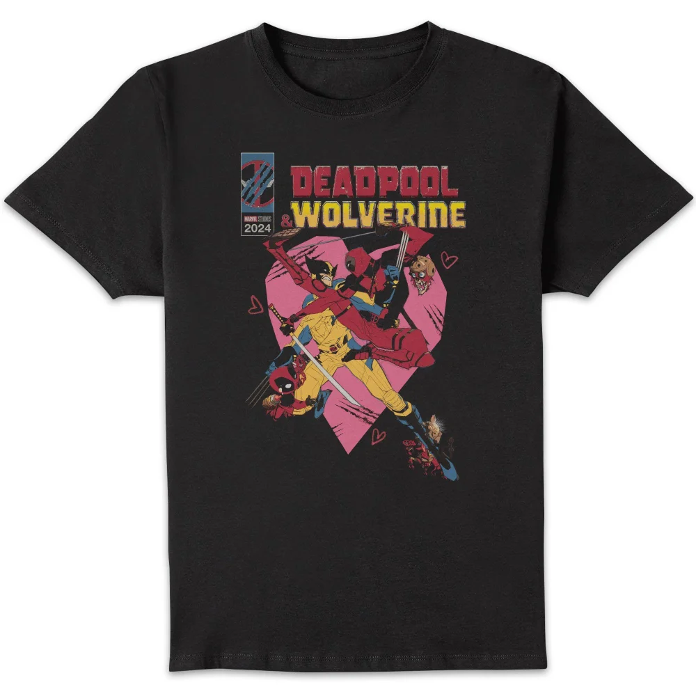 Marvel Deadpool True Love Unisex T-Shirt - Black - S Afbeelding 1