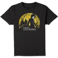 Edward Scissorhands Moonlight Unisex T-Shirt - Black - undefined undefined