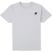 Fairy Tail Logo And Characters Unisex T-Shirt - White - undefined undefined