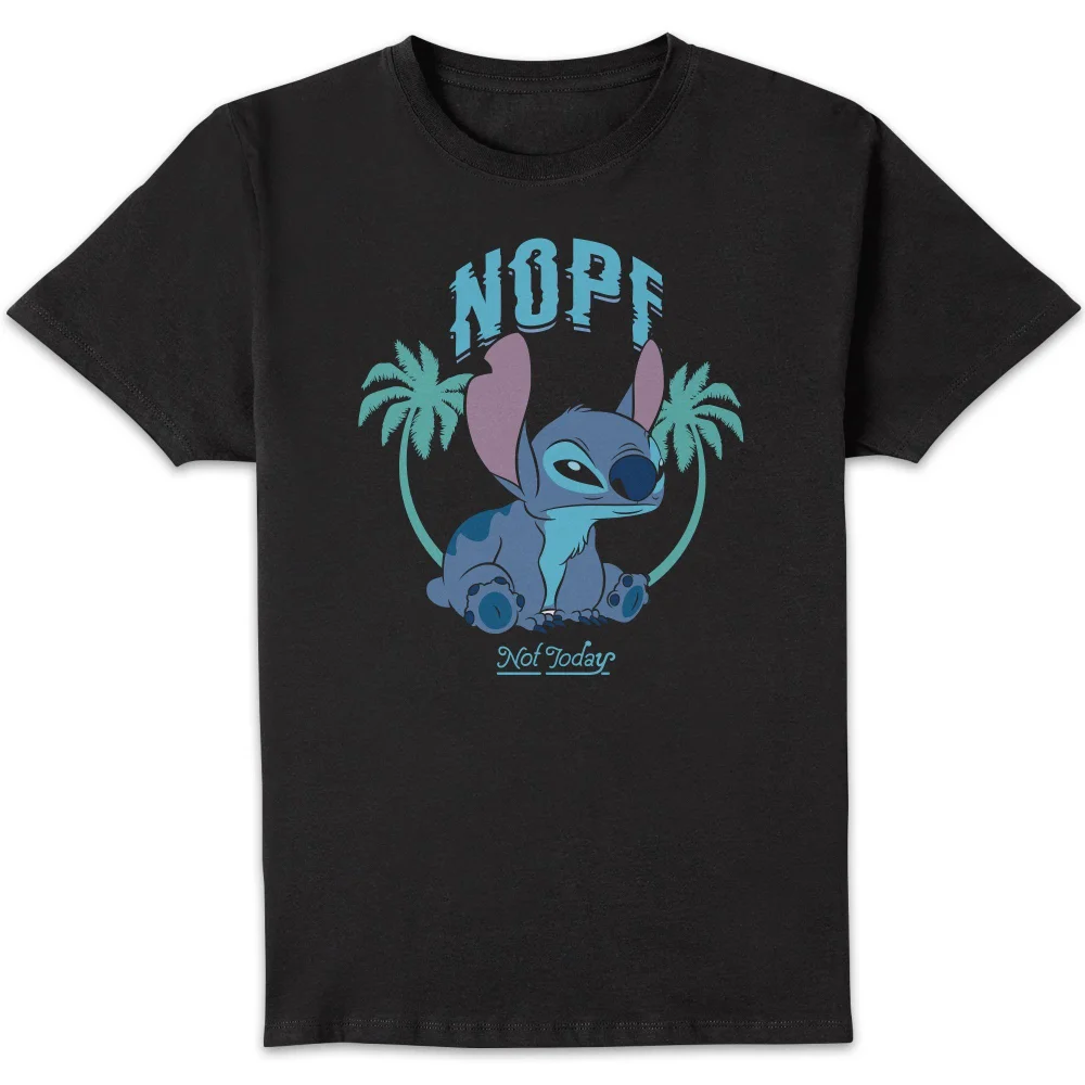 Disney Nope Not Today Unisex T-Shirt - Black - S Afbeelding 1