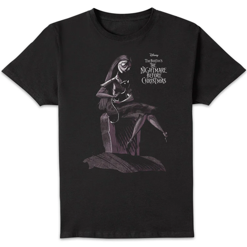 The Nightmare Before Christmas Sally Cat Unisex T-Shirt - Black - S Afbeelding 1