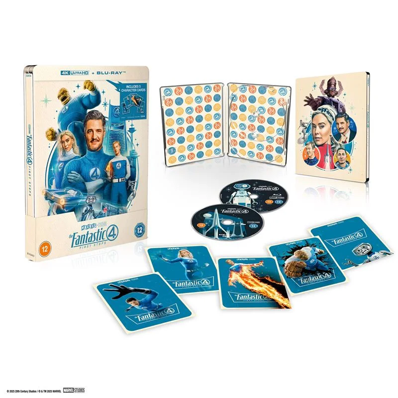 Marvel Studios' The Fantastic Four 4K Ultra HD SteelBook Afbeelding 1