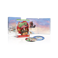 Dr Seuss' How the Grinch Stole Christmas 4K Ultra HD SteelBook