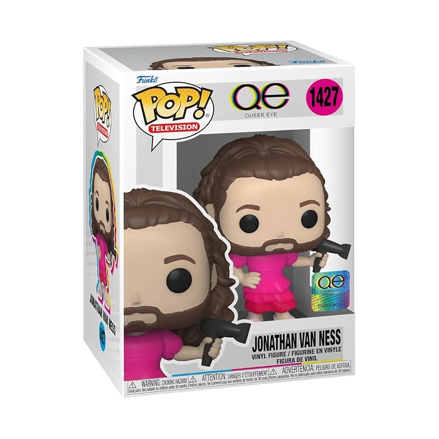 Queer Eye Jonathan Van Ness Funko Pop! TV Vinyl Figure Afbeelding 1