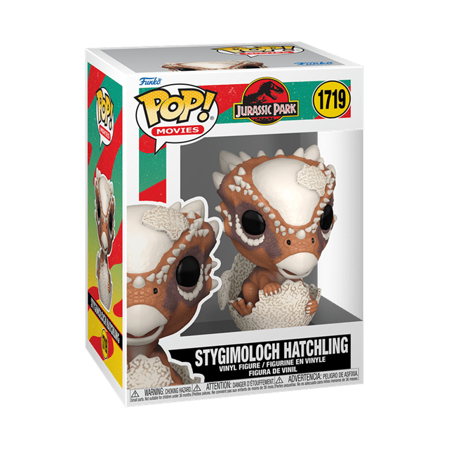 Jurassic Park Hatchling Stygimoloch Funko Pop! Movies Vinyl Figure Afbeelding 1
