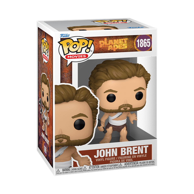 John Brent - Planet Of The Apes Funko Pop! Movies Vinyl Figure Afbeelding 1