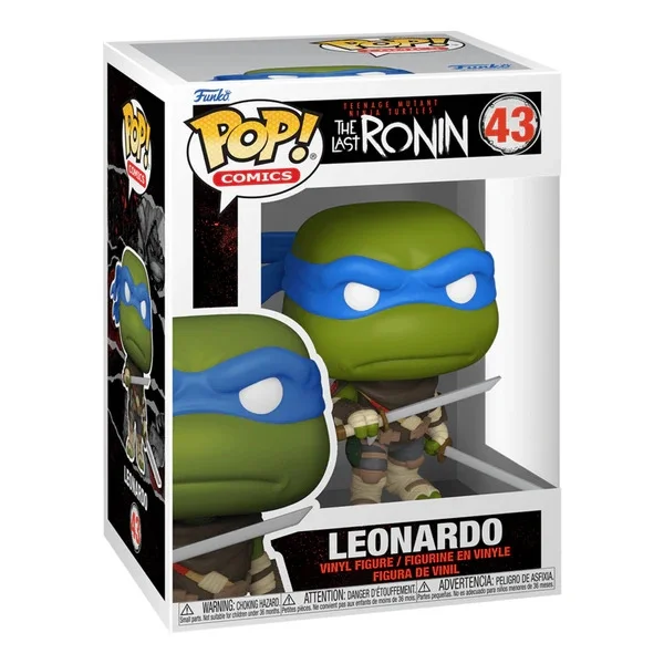 Teenage Mutant Ninja Turtles Leonardo Funko Pop! Comics Vinyl Figure Afbeelding 1
