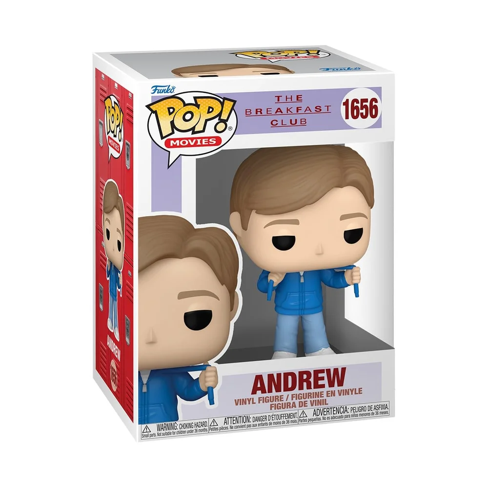 Breakfast Club Andrew Funko Pop! Movies Vinyl Figure Afbeelding 1