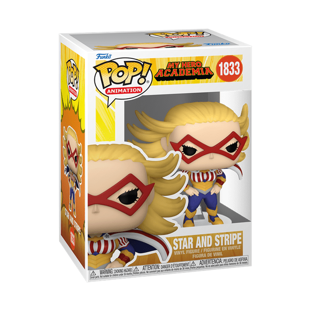My Hero Academia Star and Stripe Funko Pop! Animation Vinyl Figure Afbeelding 1