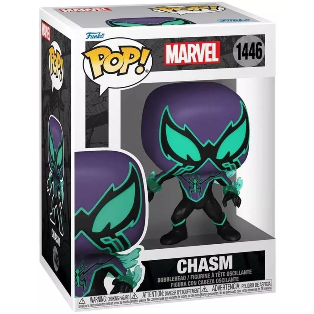 Spider-Man Chasm Funko Pop! Marvel Comics Vinyl Figure Afbeelding 1