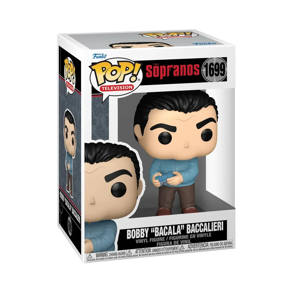 Sopranos Bobby Baccalla Funko Pop! TV Series 3 Vinyl Figure Afbeelding 1