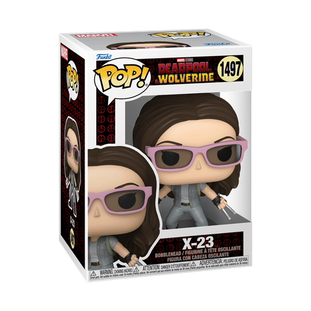 Deadpool 3 X-23 Funko Pop! Marvel Series 3 Vinyl Figure Afbeelding 1