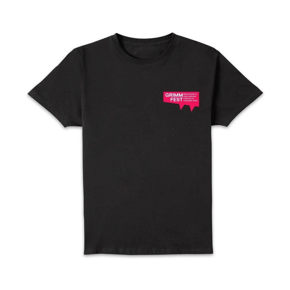 Grimmfest 2025 Pocket Unisex T-Shirt - Black - S Afbeelding 1