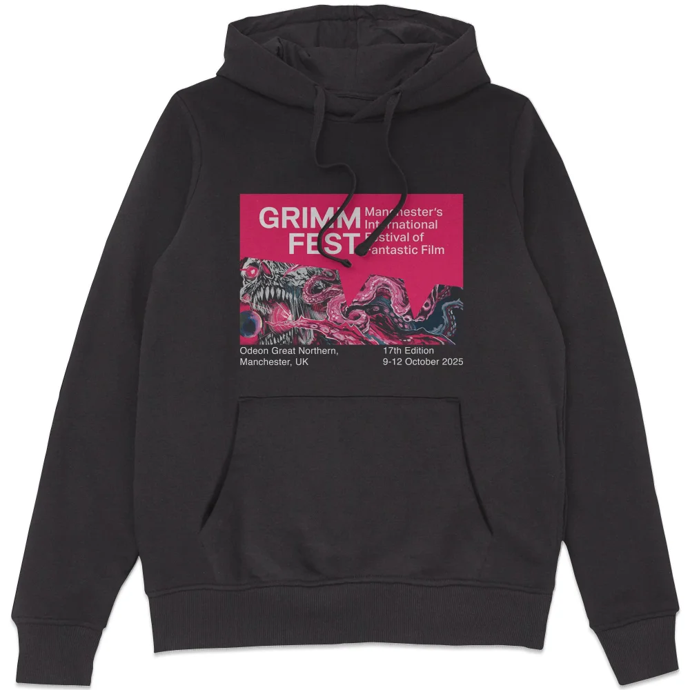 Grimmfest 2025 Event Hoodie - Black - S Afbeelding 1